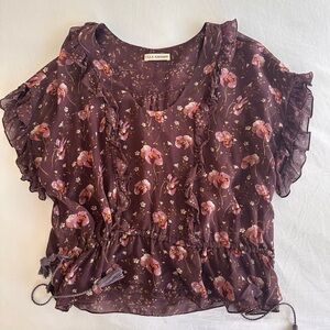 ULLA JOHNSON Blouse with tassels